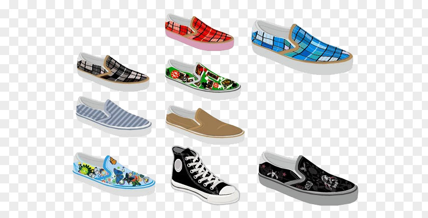Canvas Shoes Shoe Sneakers Painting PNG