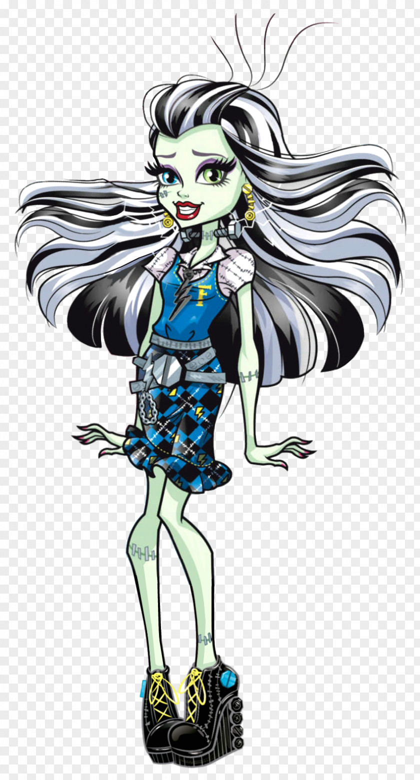 Doll Monster High Frankie Stein Clawdeen Wolf Cleo DeNile Lagoona Blue PNG
