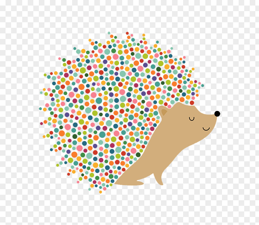 Flat Little Hedgehog Combination Graphic Design Drawing Painting Illustration PNG