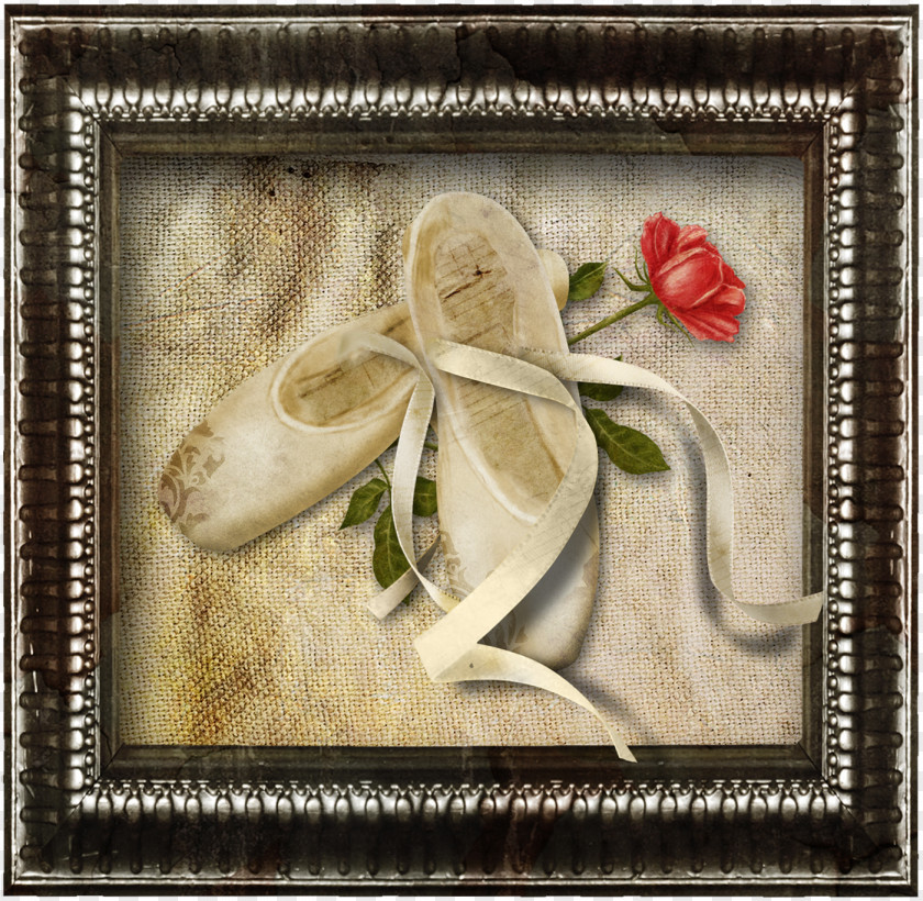 Ballet Shoes Photo Frame Picture Shoe PNG
