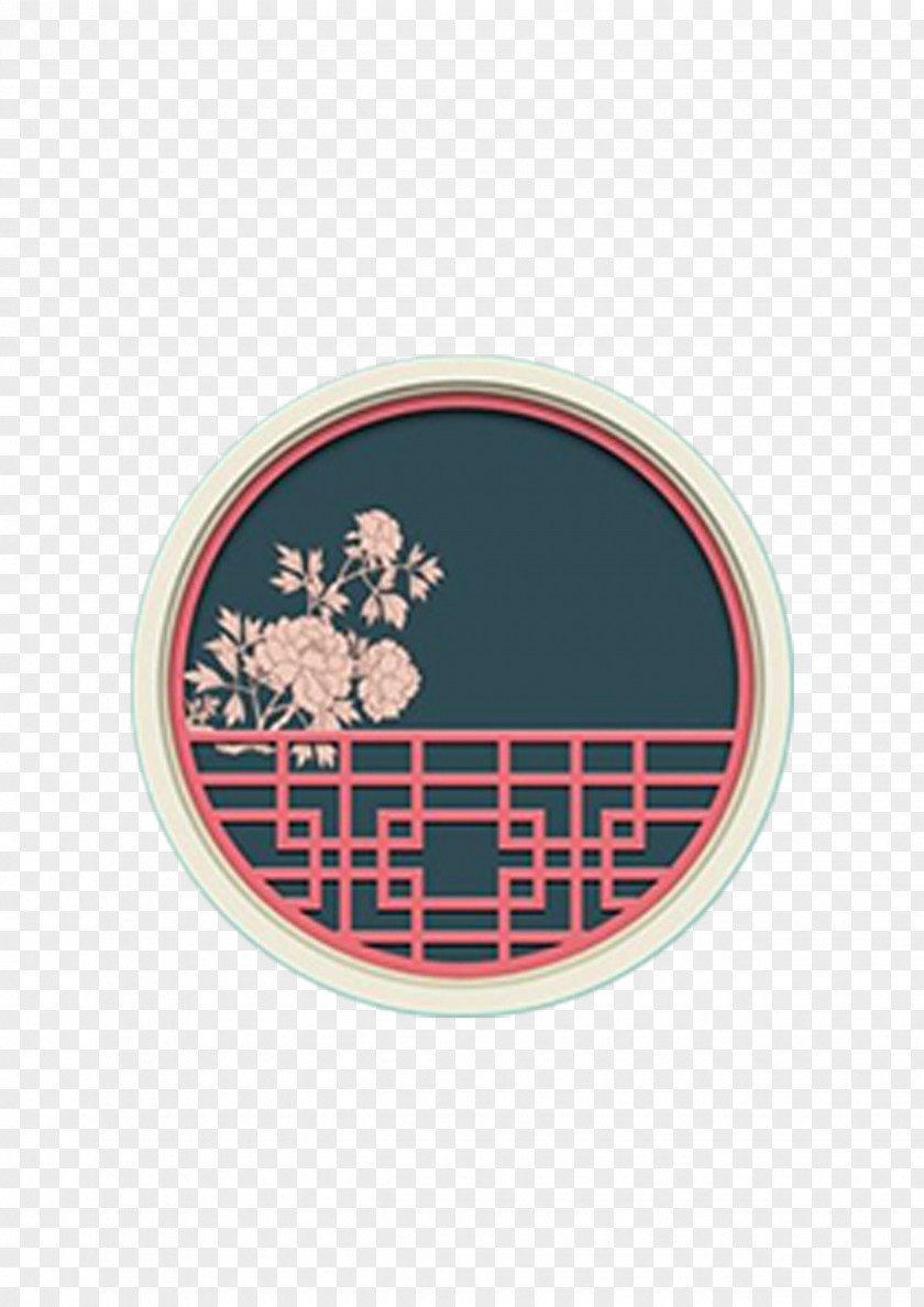Chinese Style,window,Painting Style,design China Window Chinoiserie Architecture Picture Frames PNG