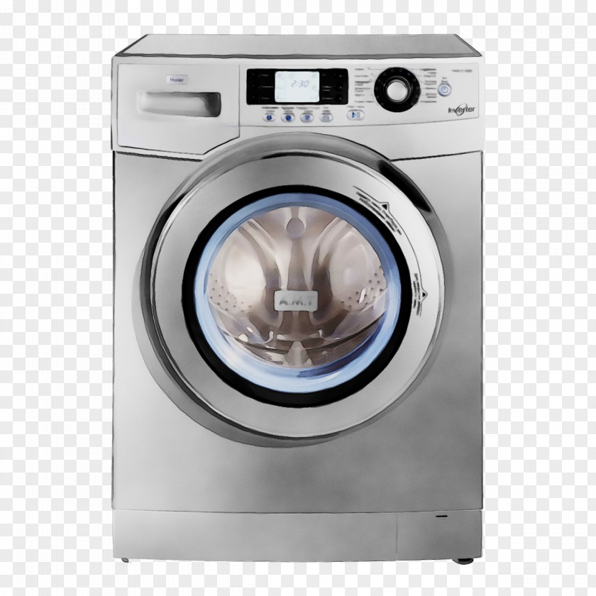 Small Appliance Clothes Dryer Watercolor Cartoon PNG