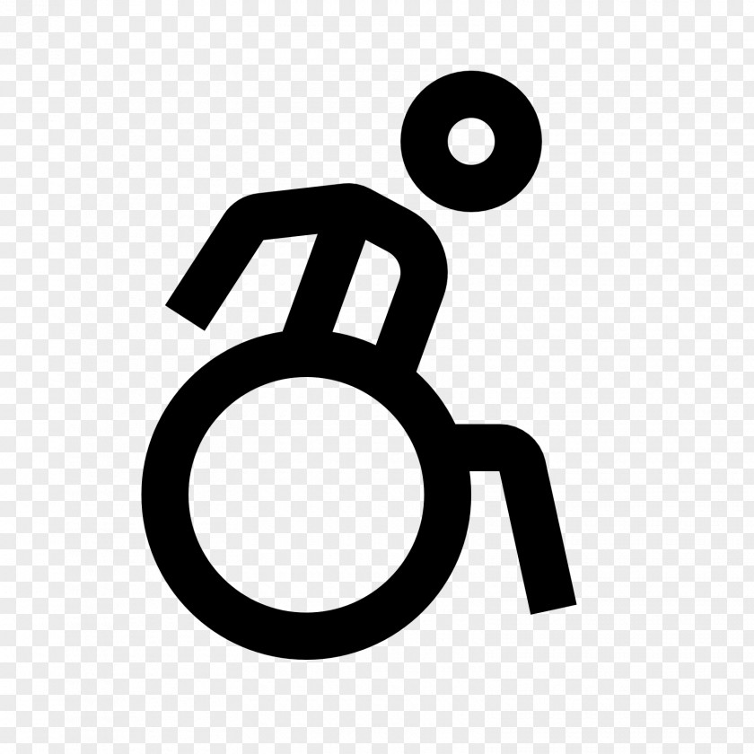 Wheelchair Font PNG