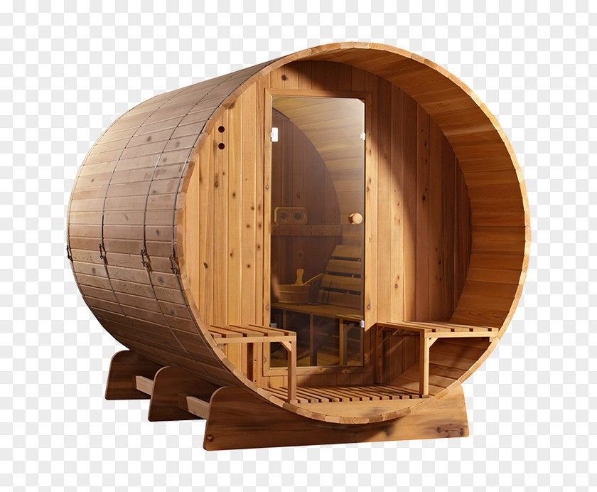 Barrel Sauna Hot Tub Banya Wood PNG