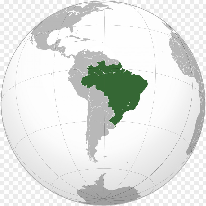 Brazil Empire Of Map Projection United States Orthographic PNG