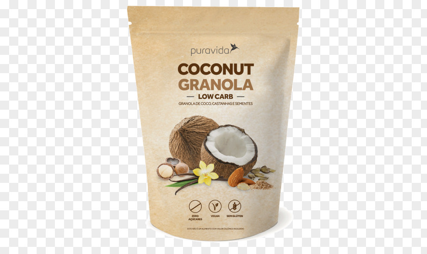 Coconut Granola Low-carbohydrate Diet Food PNG