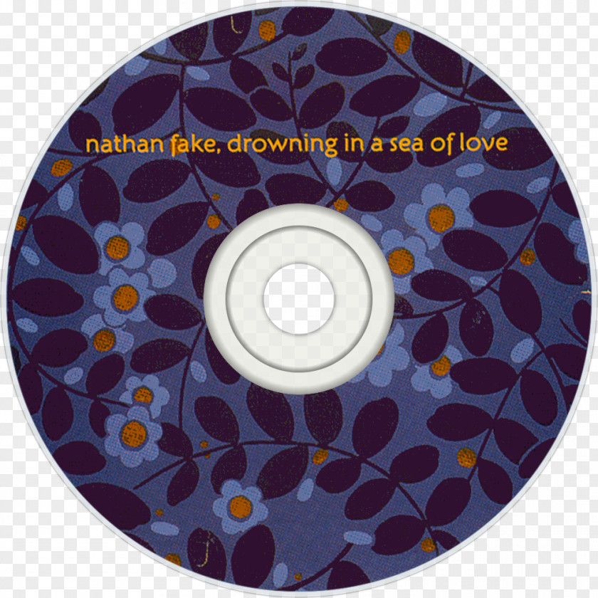 Fake Love Compact Disc Sea Drowning Disk Storage PNG