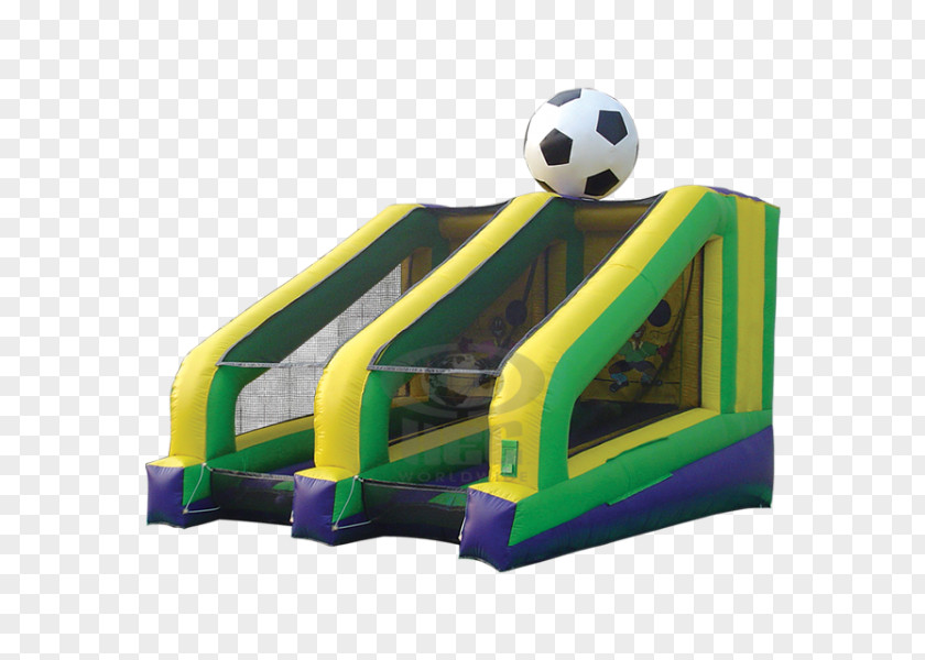 Football Inflatable Bouncers Penalty Shootout Game PNG