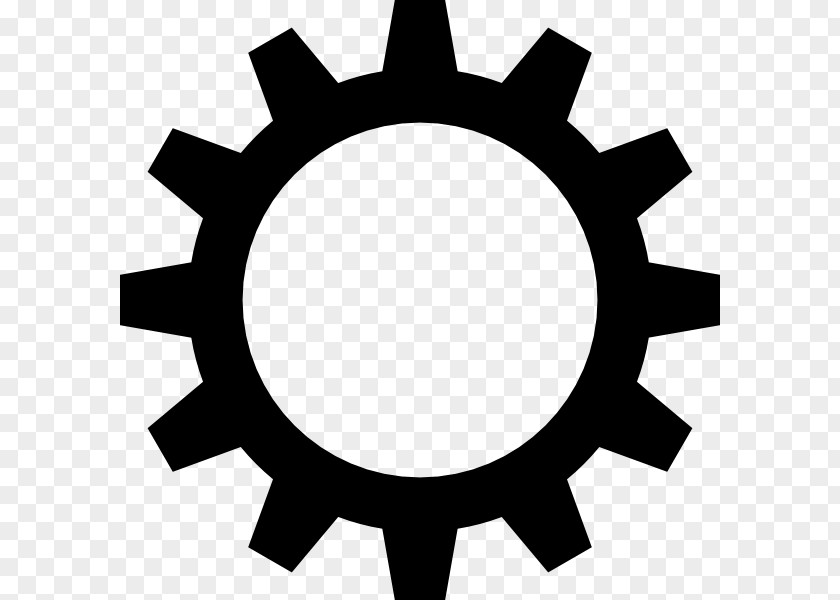 Gears Vector Gear Sprocket Clip Art PNG