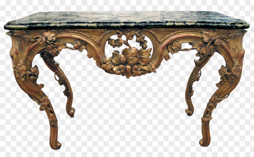 Carved Exquisite Bedside Tables Marble Wood Furniture PNG