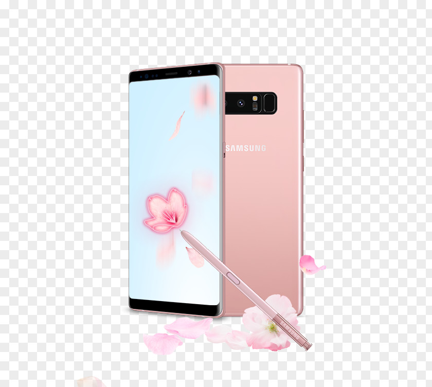 Samsung Galaxy Note 8 S8+ Color Pink PNG