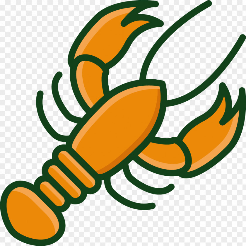 Stir Fried Lobster With Turmeric Caridea Frita Palinurus Elephas Clip Art PNG