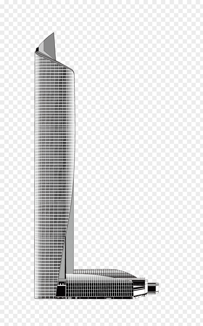 World Skyscrapers SkyscraperCity Black And White PNG