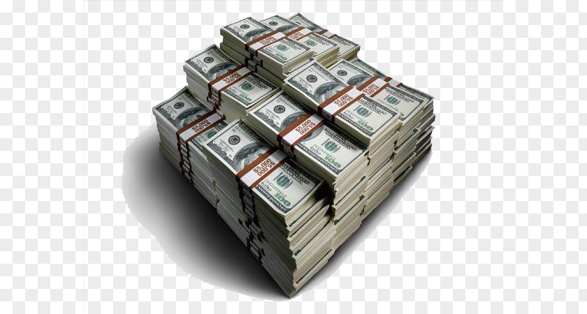 Piles Of Dollar United States Money One Hundred-dollar Bill PNG