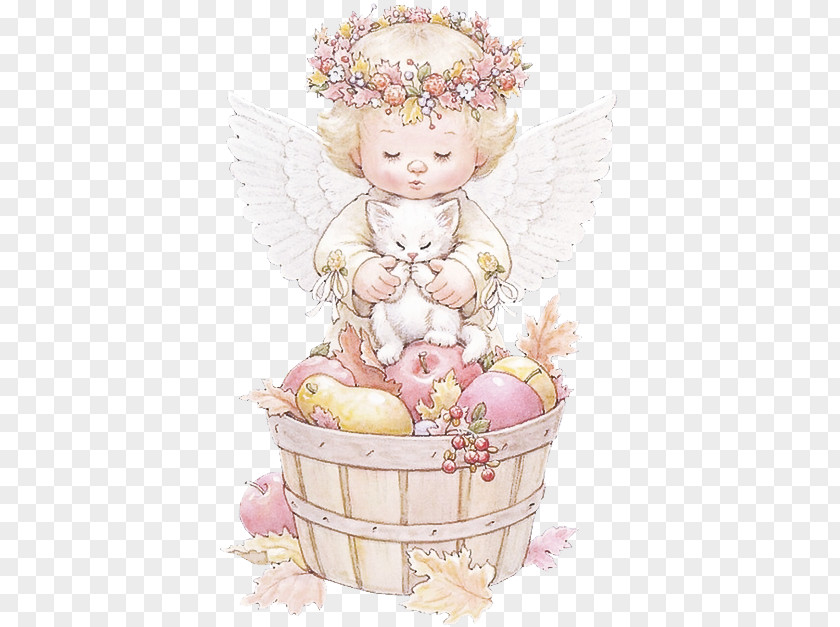 Pink Angel PNG