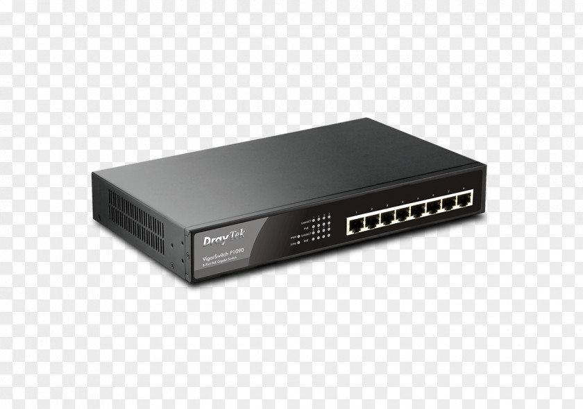 Power Over Ethernet Network Switch Gigabit DrayTek Wireless Access Points PNG