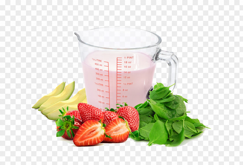 Strawberry Health Shake Smoothie Juice Food PNG