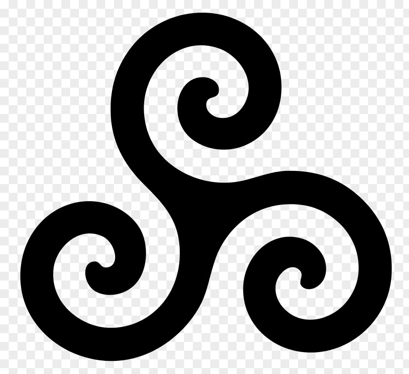 Symbol Triskelion Celts PNG