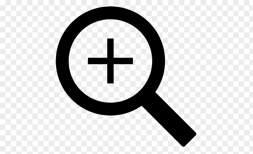 Symbol Zooming User Interface Magnifying Glass PNG
