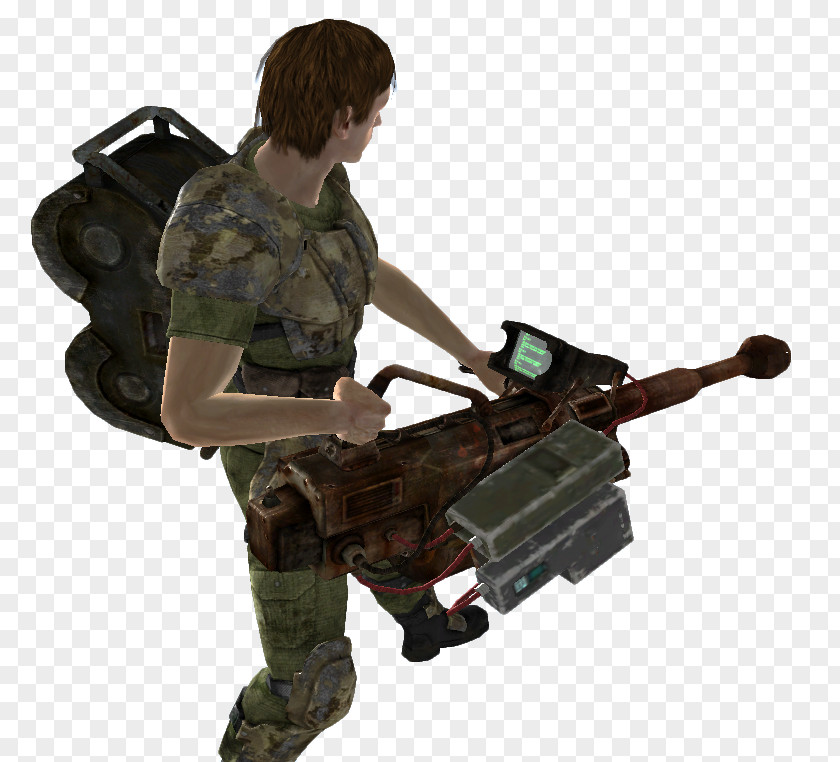 Machine Gun Fallout: New Vegas Infantry Weapon Automatic Grenade Launcher PNG