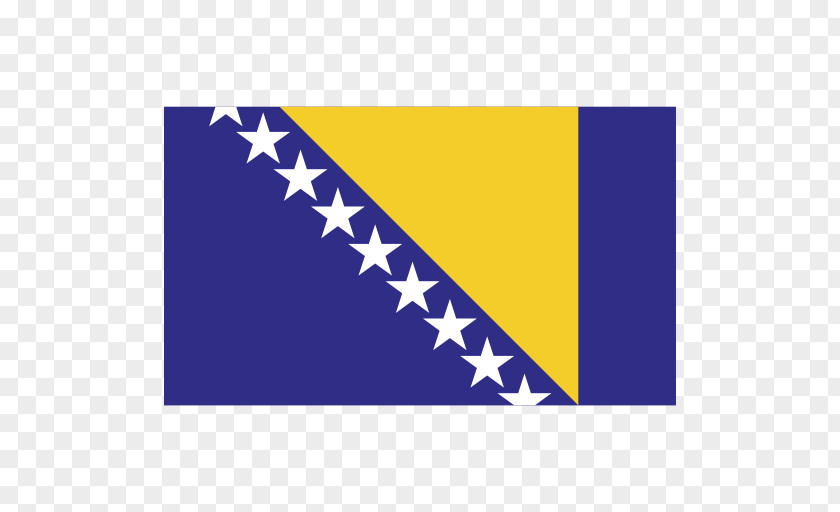 Flag Of Bosnia And Herzegovina Republic National PNG