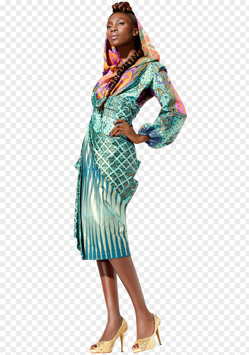 Kaba Robe Clothing Dress Outerwear Turquoise PNG