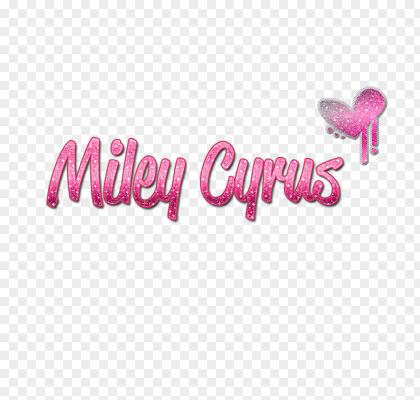 Texto Logo Brand Pink M RTV Font PNG