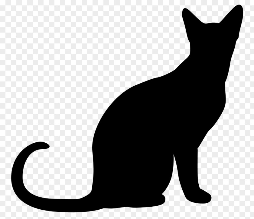 Gatos Cat Silhouette Clip Art PNG