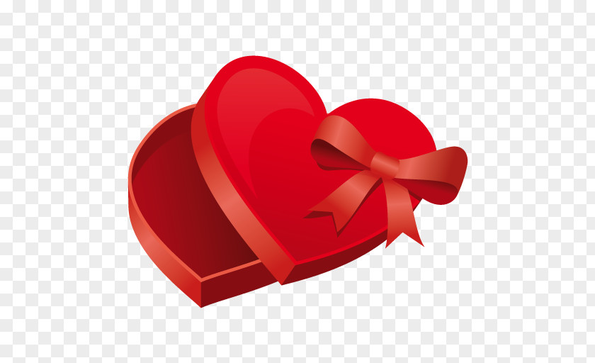 Gift Love Heart Icon PNG