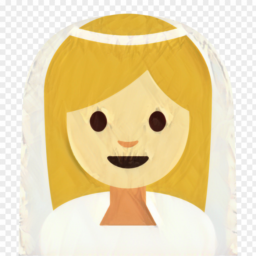 Smile Cartoon Emoji Hair PNG