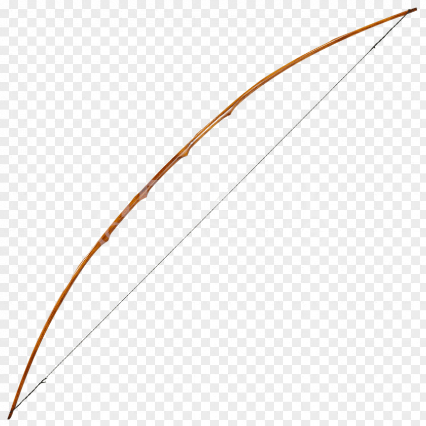 Bow Middle Ages English Longbow Weapon And Arrow PNG