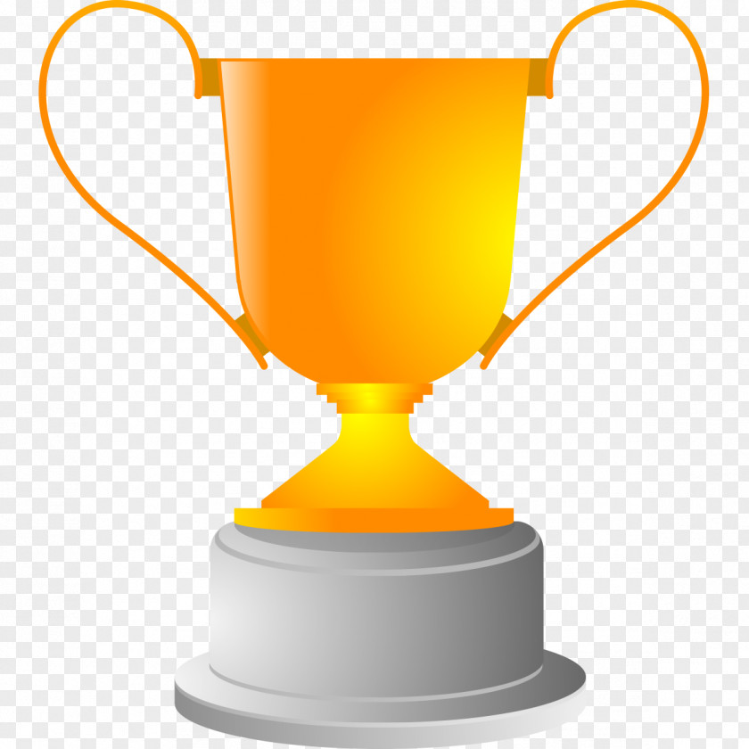 Gold Trophy Yellow Icon PNG