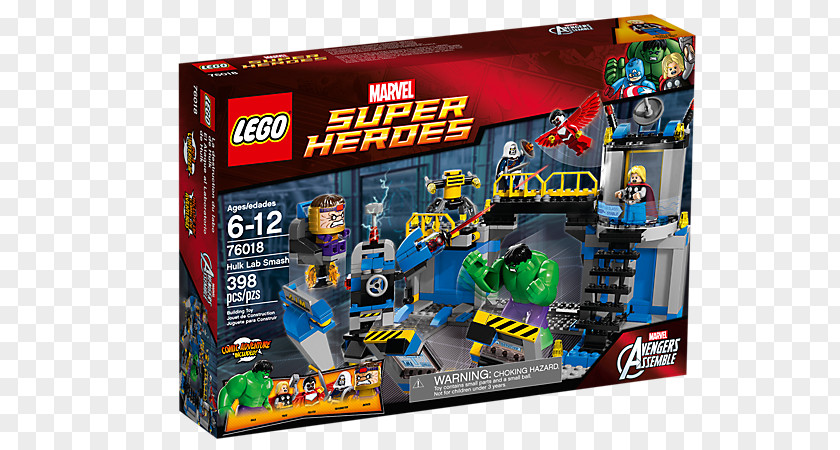 Lego Marvel Super Heroes Hulk MODOK Thor Falcon PNG