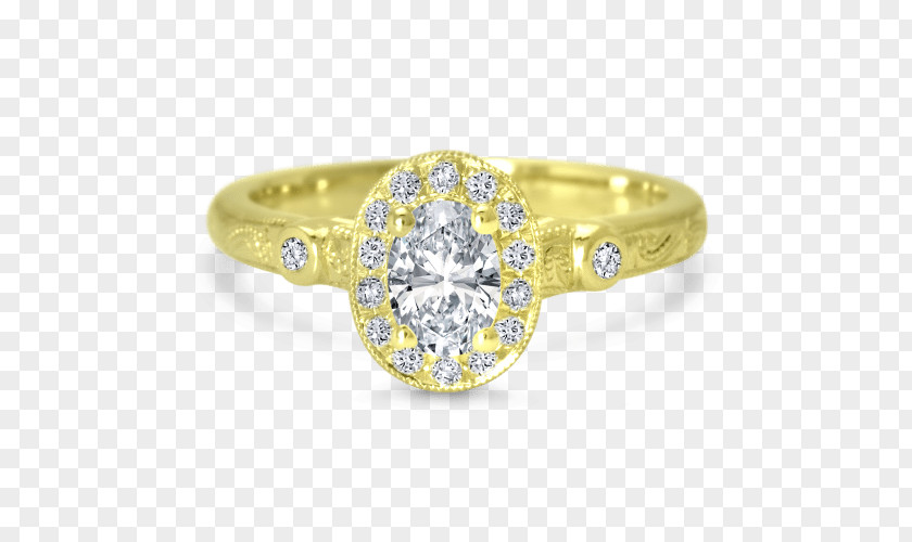 Ring Engagement Cubic Zirconia Solitaire Wedding PNG