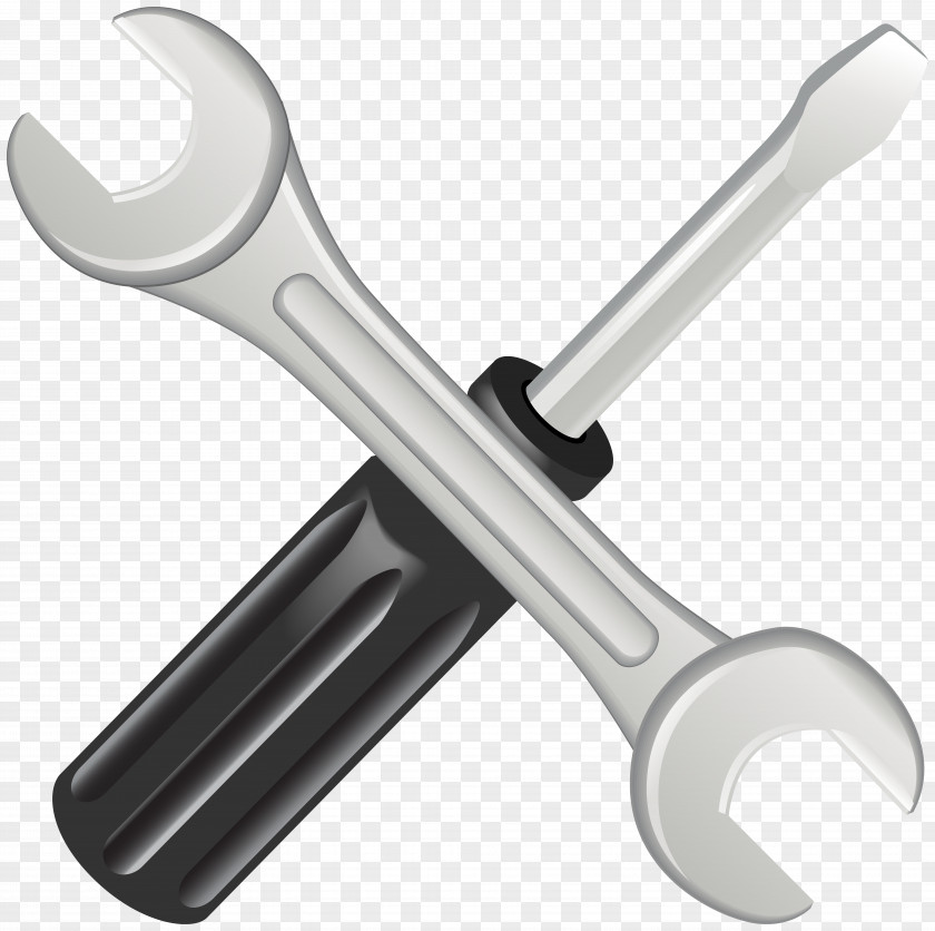 Screwdriver Spanners Clip Art PNG