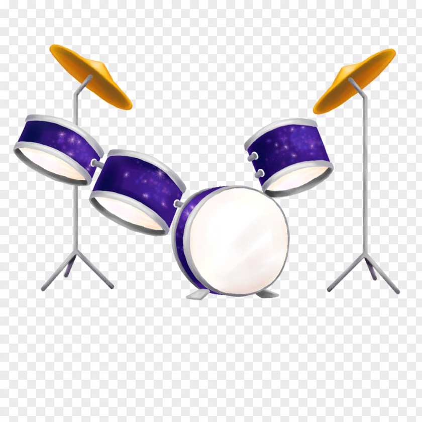 Colored Drums Tom-tom Drum Cartoon Drawing PNG