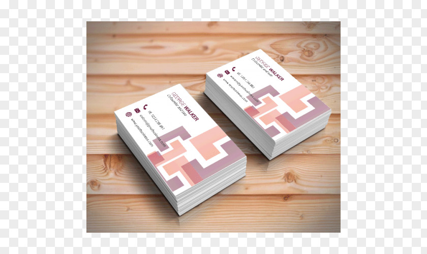 Double Sided Business Card Paper Printing Brochure Cards PNG