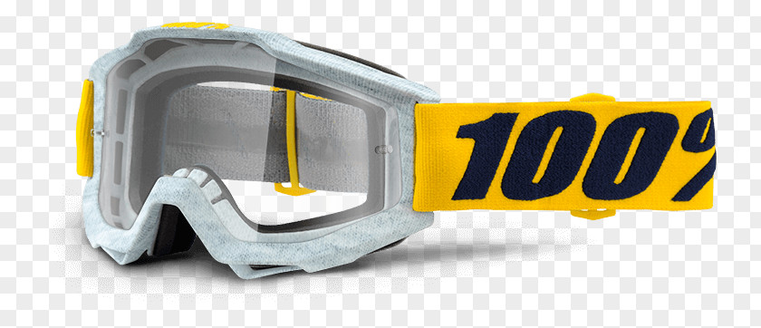 Feather Goggles 100% Accuri Lens Motorcycle Glasses PNG