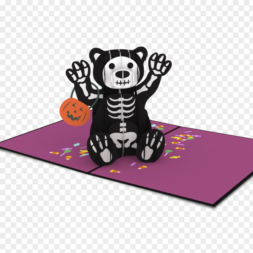 Handwrite Greeting & Note Cards Paper Halloween Card Pop-up Book Playing PNG
