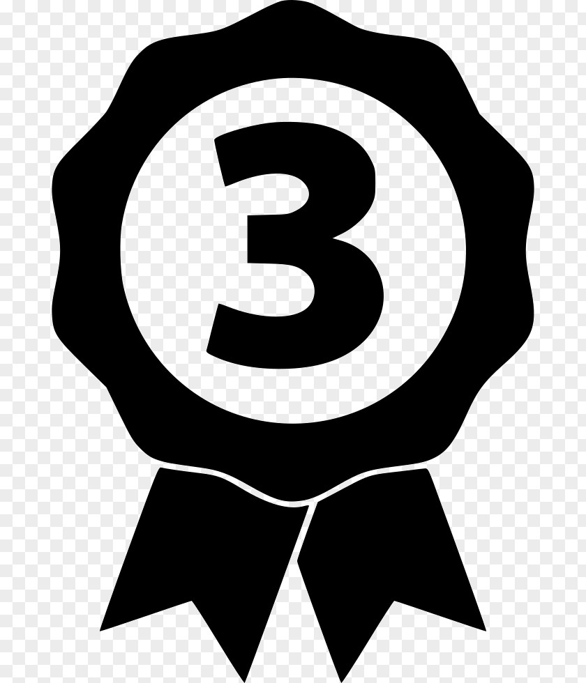 Icon Of The Number 1 Clip Art Badge PNG