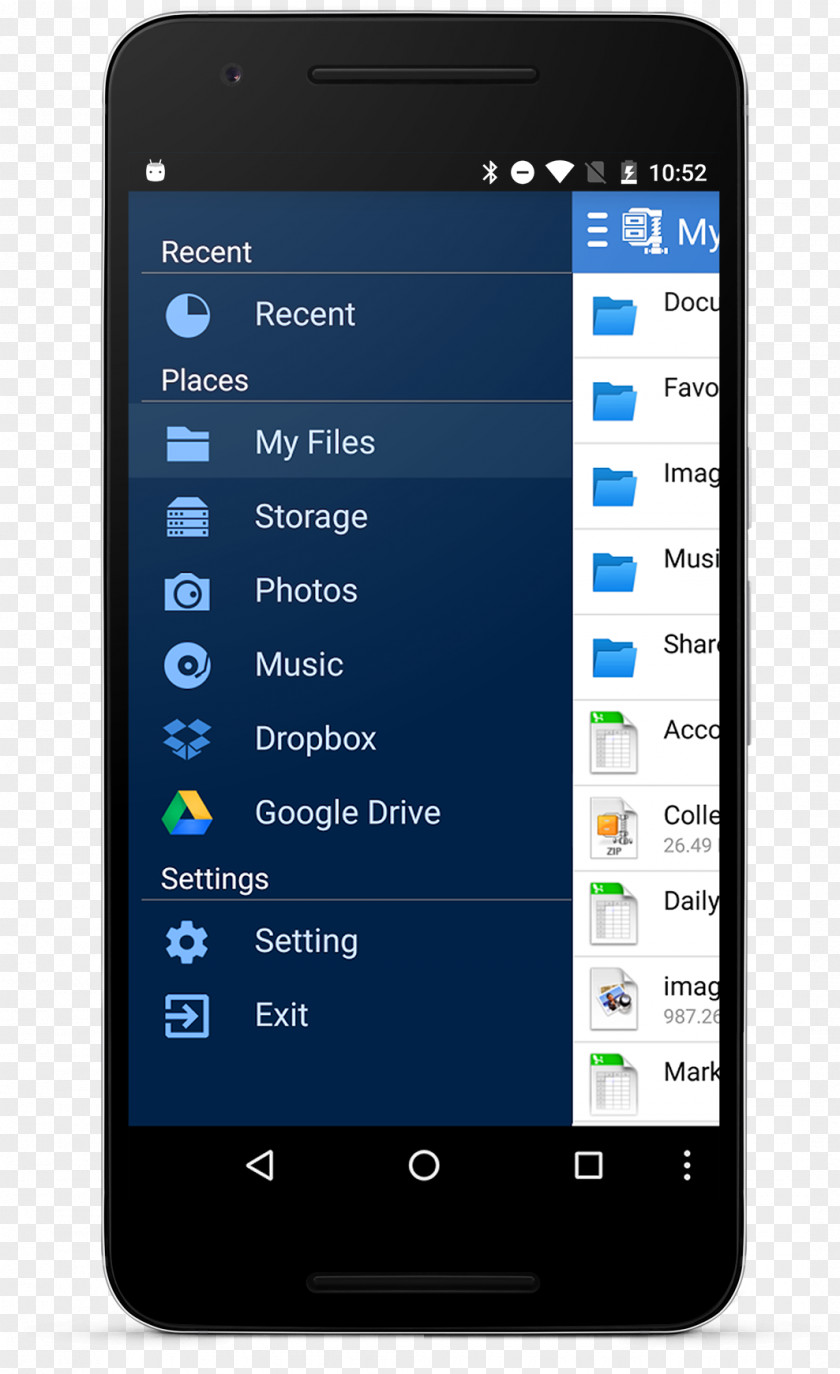 Smartphone Feature Phone Tap WinZip PNG