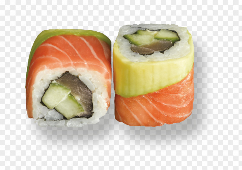 Sushi California Roll Sashimi Smoked Salmon Side Dish PNG