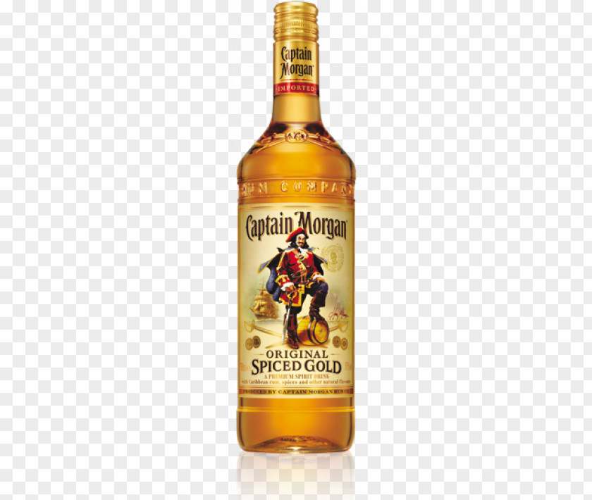 Vodka Rum Liquor Captain Morgan Spice PNG