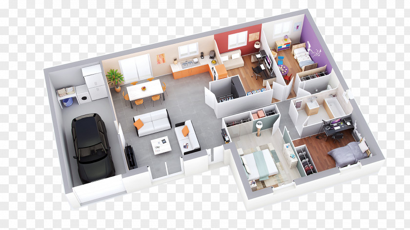 Construction Site House Bedroom Kitchen Family Room Interior Design Services PNG
