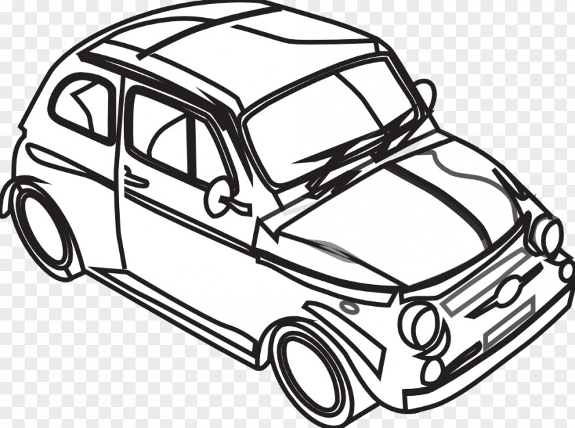 Graphics Factory Clipart Car Black And White Clip Art PNG