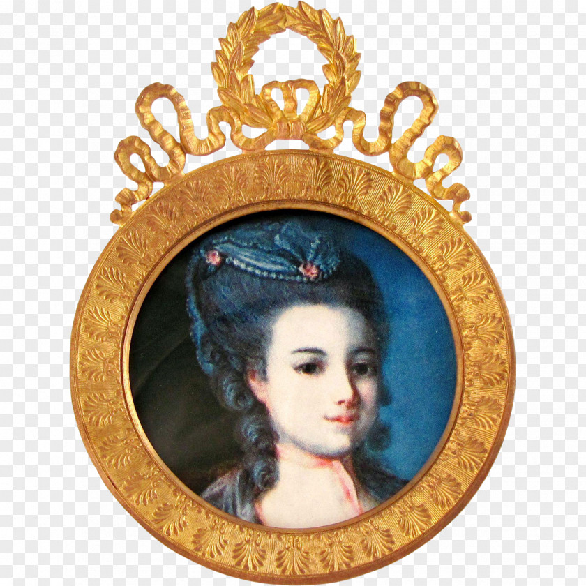 Napoleon Iii Style Headpiece Picture Frames PNG