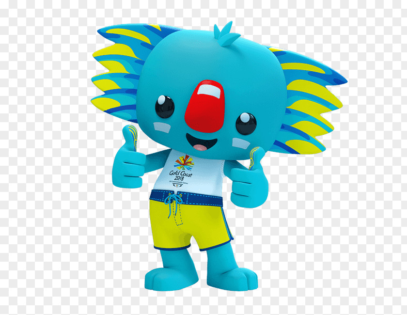 Opening Ceremony Gold Coast 2018 Commonwealth Games Mascot Borobi Surfing PNG