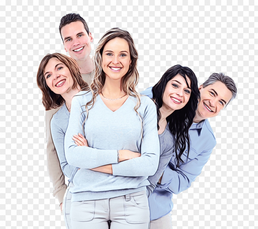 Student Laugh Group Of People Background PNG