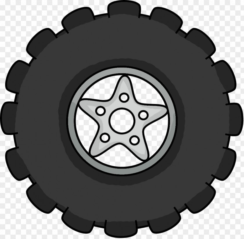 Car Tire Alloy Wheel Clip Art PNG