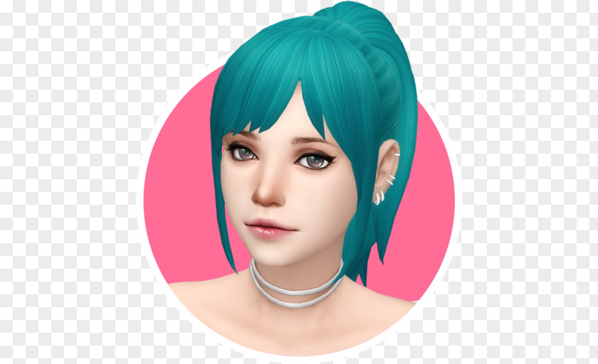 Hair The Sims 4 Coloring Resource PNG